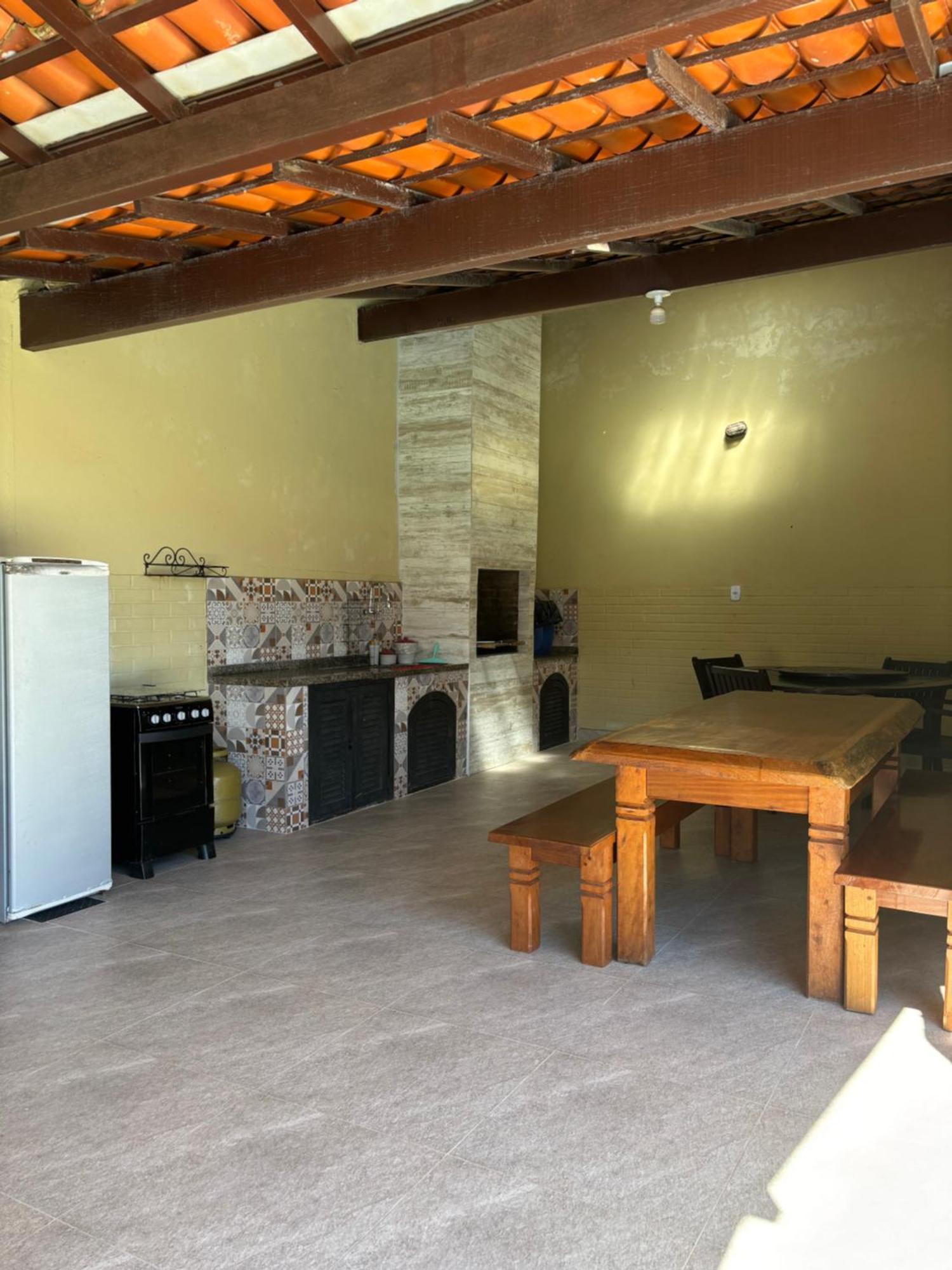 Orla 500 - Casa Inteira 15 Pessoas - Com Piscina - 500 Metros Da - Churrasqueira E Muito Casa de férias