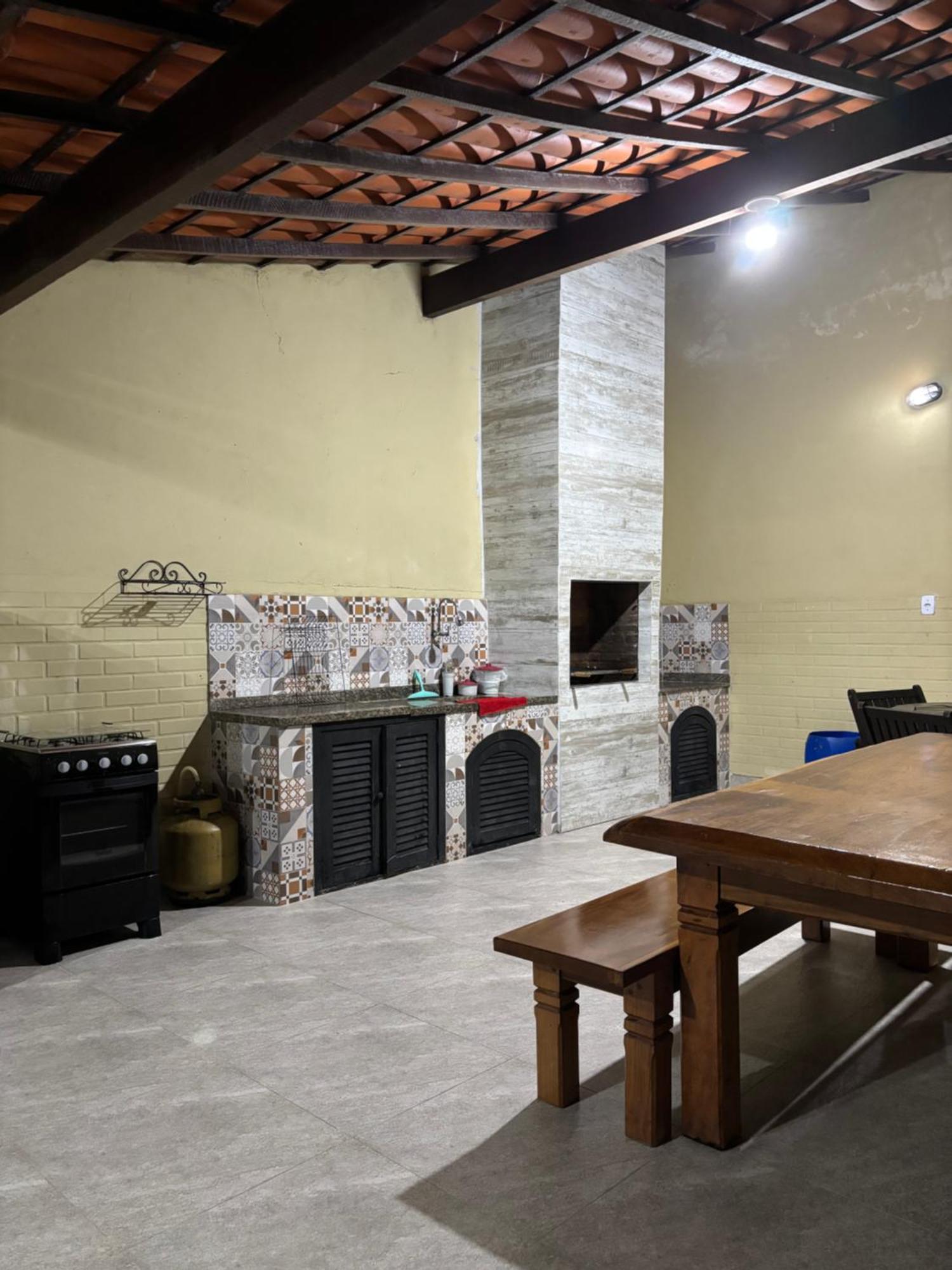 Orla 500 - Casa Inteira 15 Pessoas - Com Piscina - 500 Metros Da - Churrasqueira E Muito Casa de férias *